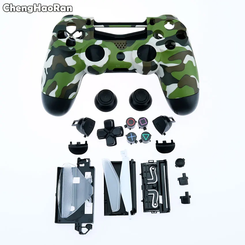 ChengHaoRan Full Shell with Buttons Mod Kit For Sony PS4 Pro Slim 4.0 V2 JDS-040 JDM 040 Controller Housing Case Cover | Электроника