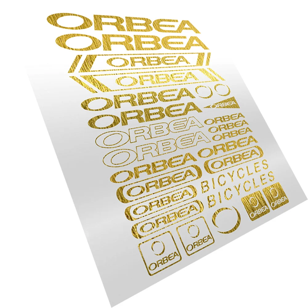 Виниловые графические наклейки для горного велосипеда ORBEA на раму кузов