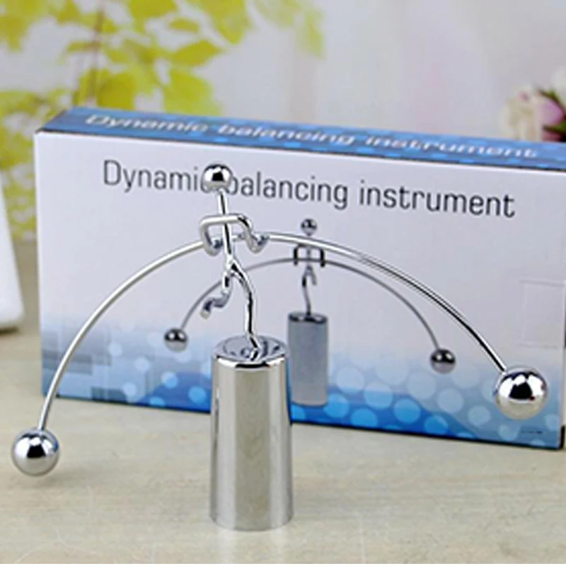 Steel Balance Toy Desk Weightlifter Art Balancing Decompressive Science Psychology Home Office Decoration | Дом и сад