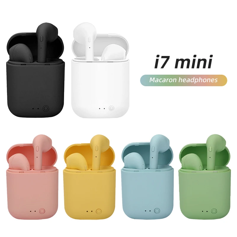 

i7mini TWS Bluetooth-compatible Earphones Wireless Headphones Sports Headset with Microphone for iPhone Xiaomi Smartphones