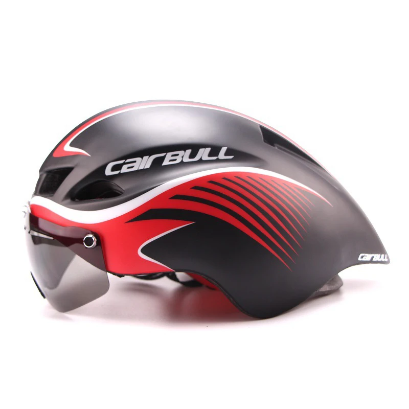 Велосипедный шлем TT Time Trial Aero дорожный гоночный велосипедный шлем Мужской в форме скоростной аэродинамический Триатлон MTB велосипедный шлем 3 объектива/комплект