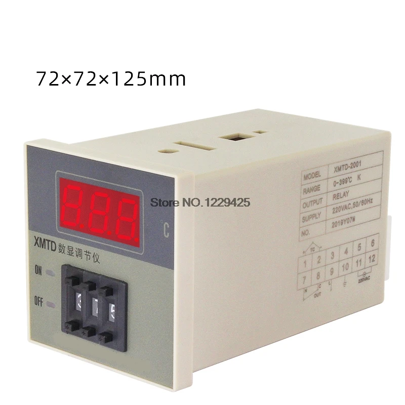 

Регулятор температуры XMTD-2001, цифровой дисплей для настройки температуры