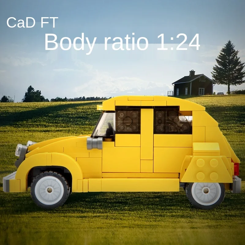 

City Car Building Blocks Speed Champion Supercar Racing Moc Brick Vehicle Educational Toys For Childern Gifts