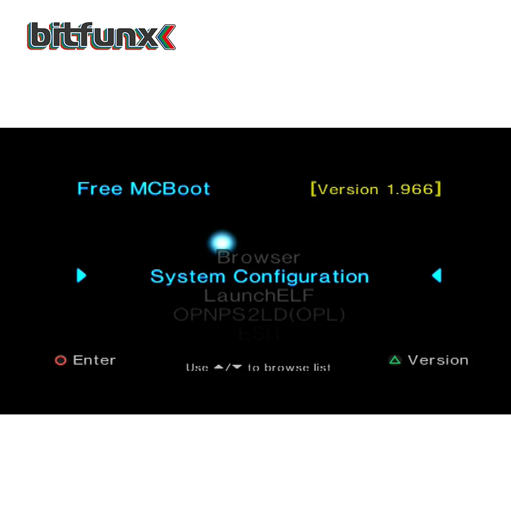 Бесплатная карта памяти Bitfunx McBoot (FMCB)64 Мб v 1 966 (новая версия и новая функция) +