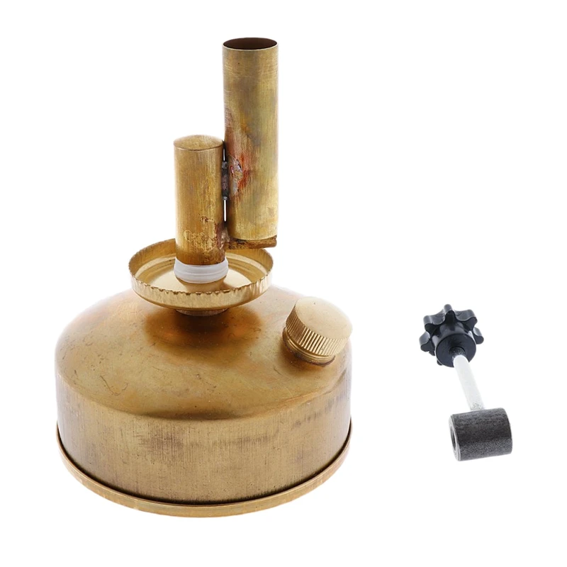 Латунная спиртовая Взрывная горелка латунная Лампа фонарь 250 мл для