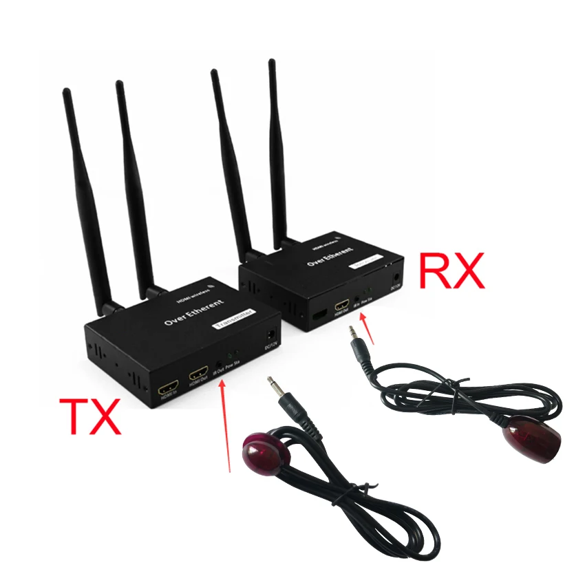 Беспроводной приемник передатчик Wi Fi 200 м 2 4 ГГц/5 ГГц 1080P локальный выход с ИК