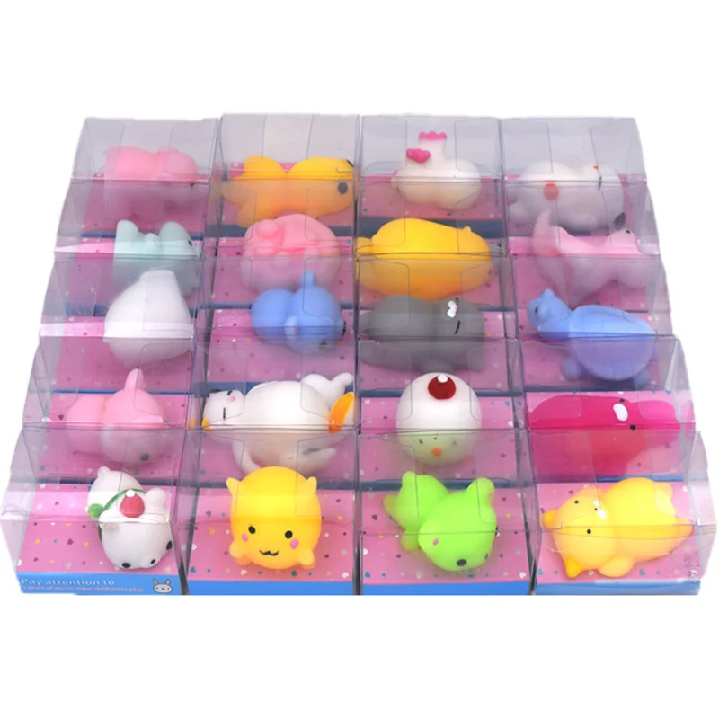 

squeeze music, vent, decompress, decompress, small dumplings, soft toys for children, birthday gift A set of boxed cute animals