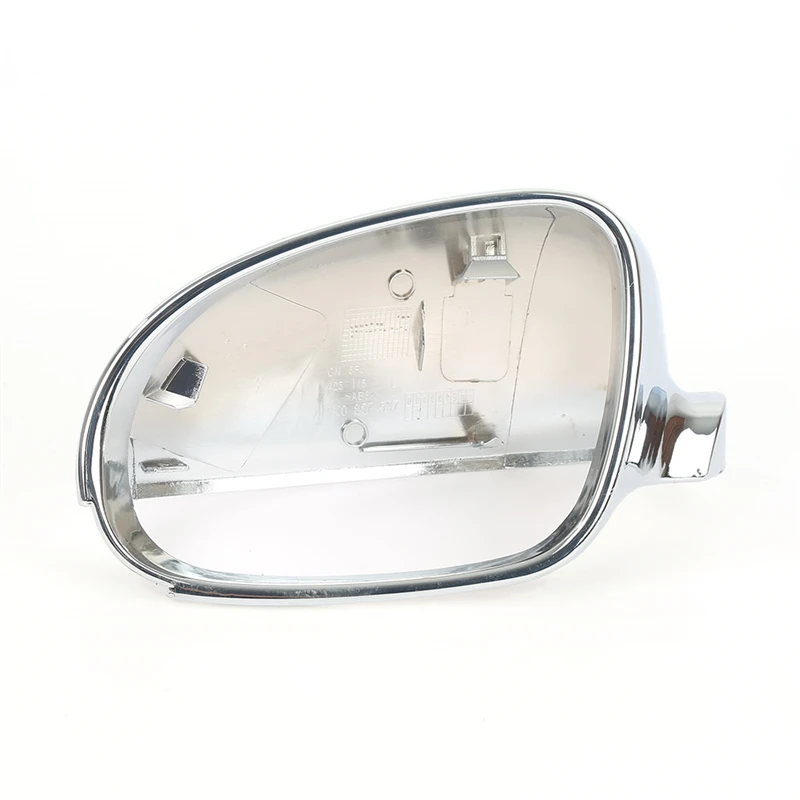 Chrome Left ABS автомобильный зеркальный чехол КРЫШКА ДЛЯ 2006-2010 VW Jetta MK5 Passat B6 Golf 5 автомобильные аксессуары для стайлинга автомобилей Автомобильные товары - Color: Chrome Left