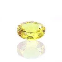 Starszuan High Quality Lab Grown Yellow Sapphire 1318mm Fashion Yellow Gemstone for Jewelry Making