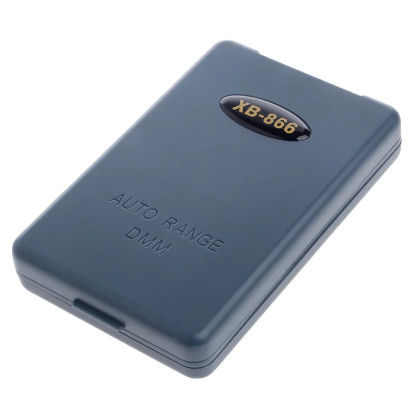 Карманный цифровой мини мультиметр XB866 с ЖК дисплеем и автоматическим выбором
