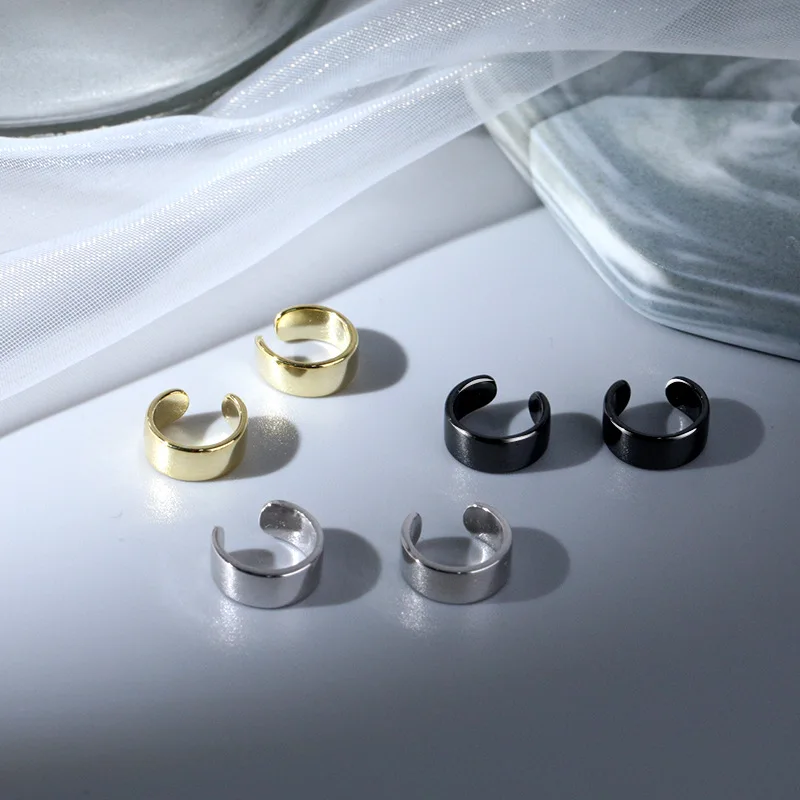 925 пробы серебряный зажим для ушей стильная личность многослойная катушка без