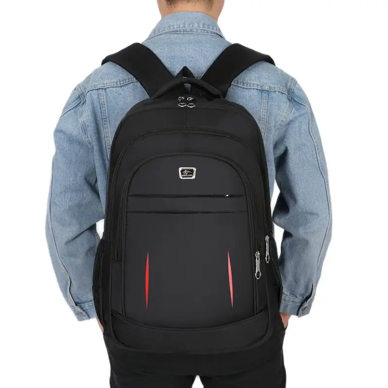 17 inch Multifunction Business Backpack Male Student School Bag Travel Men's Large Capacity Computer Backpack