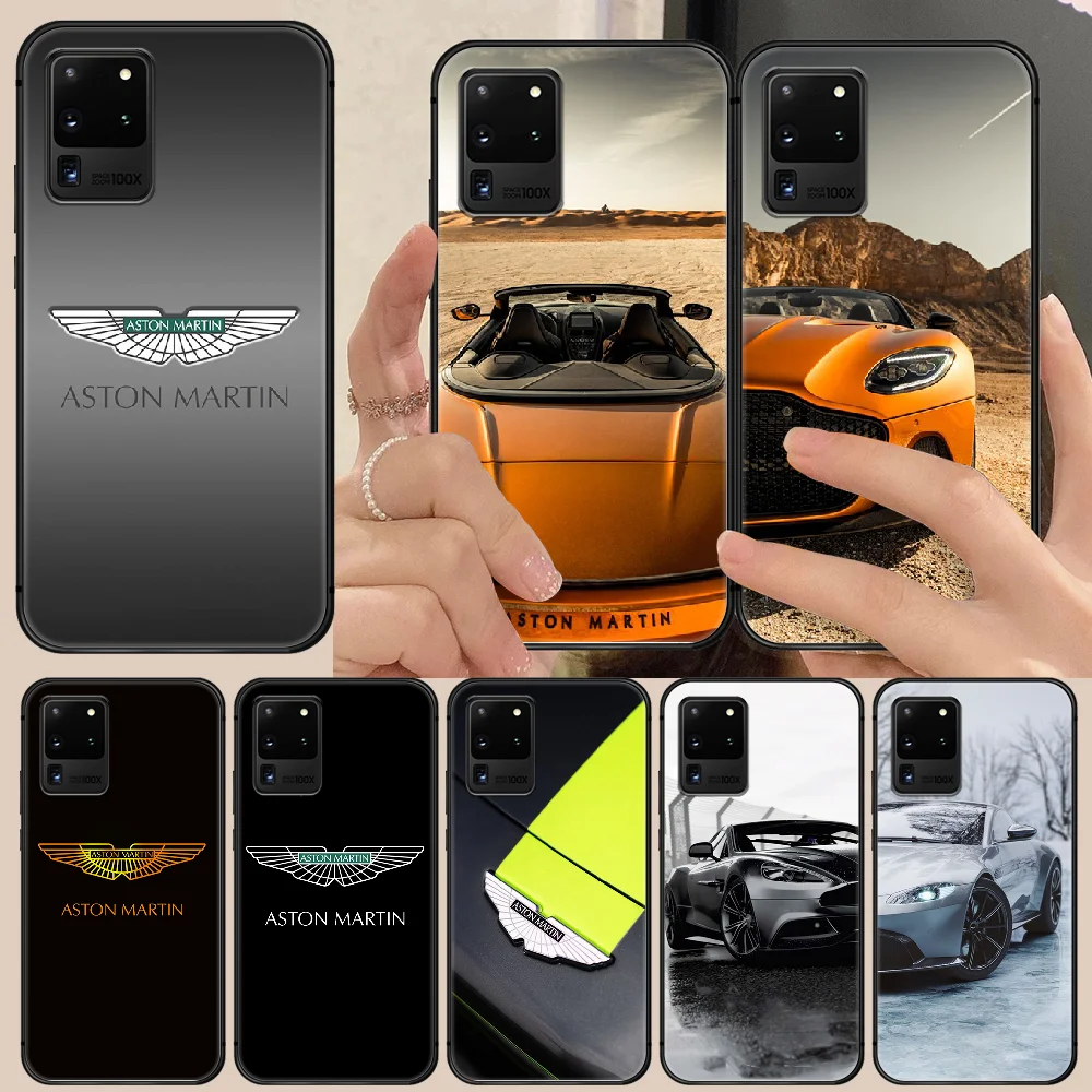

Aston-martin logo car Phone Case Cover Hull For Samsung Galaxy S 6 7 8 9 10 e 20 edge uitra Note 8 9 10 plus black back trend