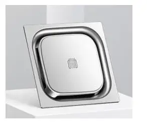 Square Xiaomi вихревой 304 из нержавеющей стали дренаж быстрый сухой дренаж анти-блокирующий фильтр покрытие для пола душевая Кухня Слив - Цвет: Square