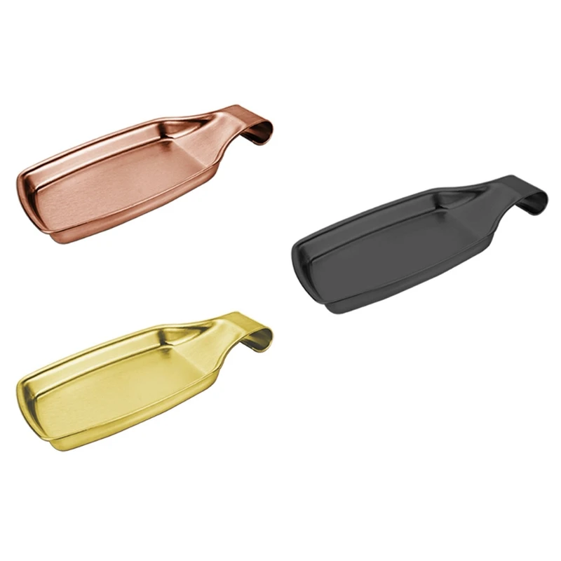 

Durable Stainless Steel Spoon Rest Utensil Spatula Holder Gadget Scoop Bracket Stand Kitchen Storage Tool