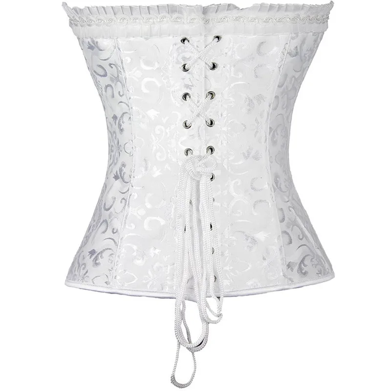 Sexy Women Lace Corset Bustier Top Corset Shaper Plus Size Corsets and Bustiers Tops Corset Boned Waist Trainer Body Shaping