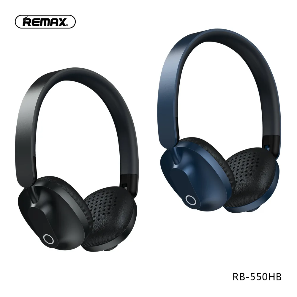 Беспроводная Bluetooth гарнитура Remax RB 300HB 550HB с сенсорной головкой