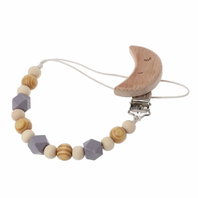 Держатель-пустышка для соски из натурального органического бука 1 шт. 32 5 см 31