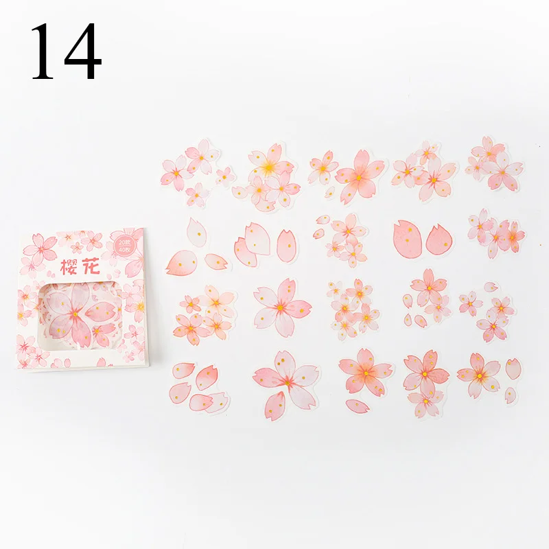 40 шт. Kawaii продукты канцелярские наклейки милый кот наклейки пуля журнал наклейки для девочек Diy декоративные принадлежности для скрапбукинга - Цвет: 14