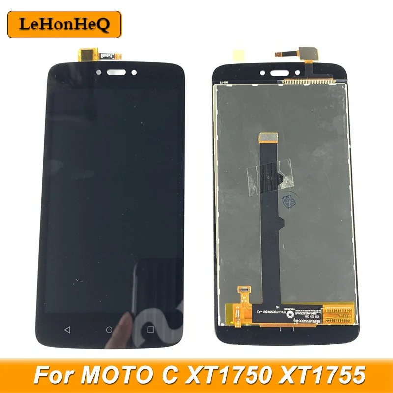 AAA Quality For MOTO C LCD XT1750 XT1755 XT1754 Display Screen Touch Digitizer | Mobile Phone Screens