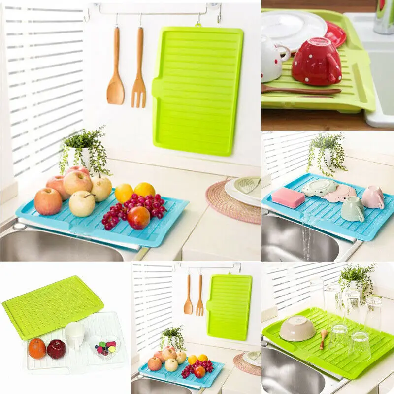 Сушилка для тарелок поднос сушки доска столовых приборов кухонная раковина