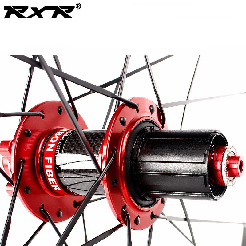 RXR горный велосипед внедорожный MTB Углеродные колеса 26 дюймов RC3 дисковый тормоз 5 подшипников 7-11speed через ось/QR колеса велосипеда