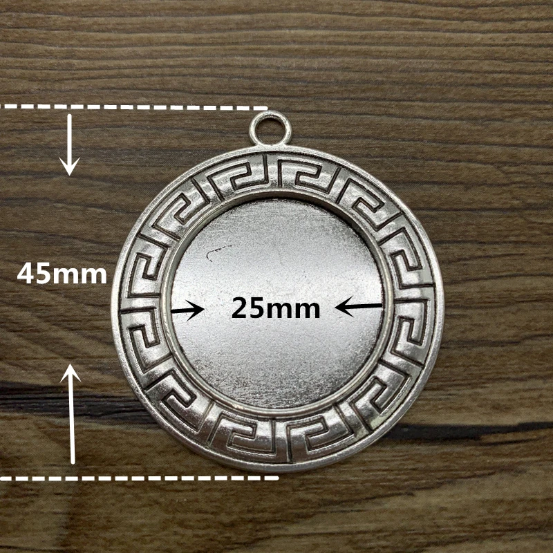 2шт 25 мм стекло кабошон сплав Материал Камея База оправа Ювелирная фурнитура