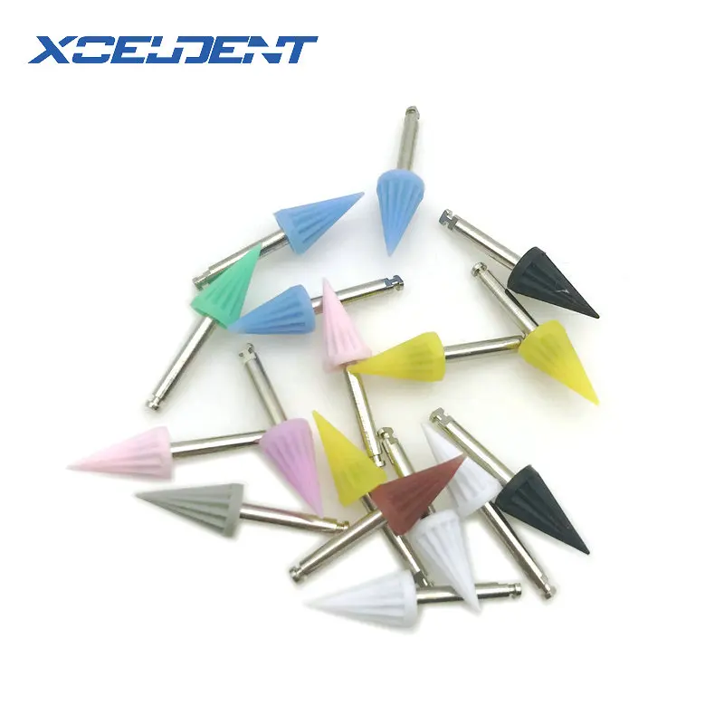 10 шт. Стоматологическая Полировочная насадка зубной гибочная машина Щетка для