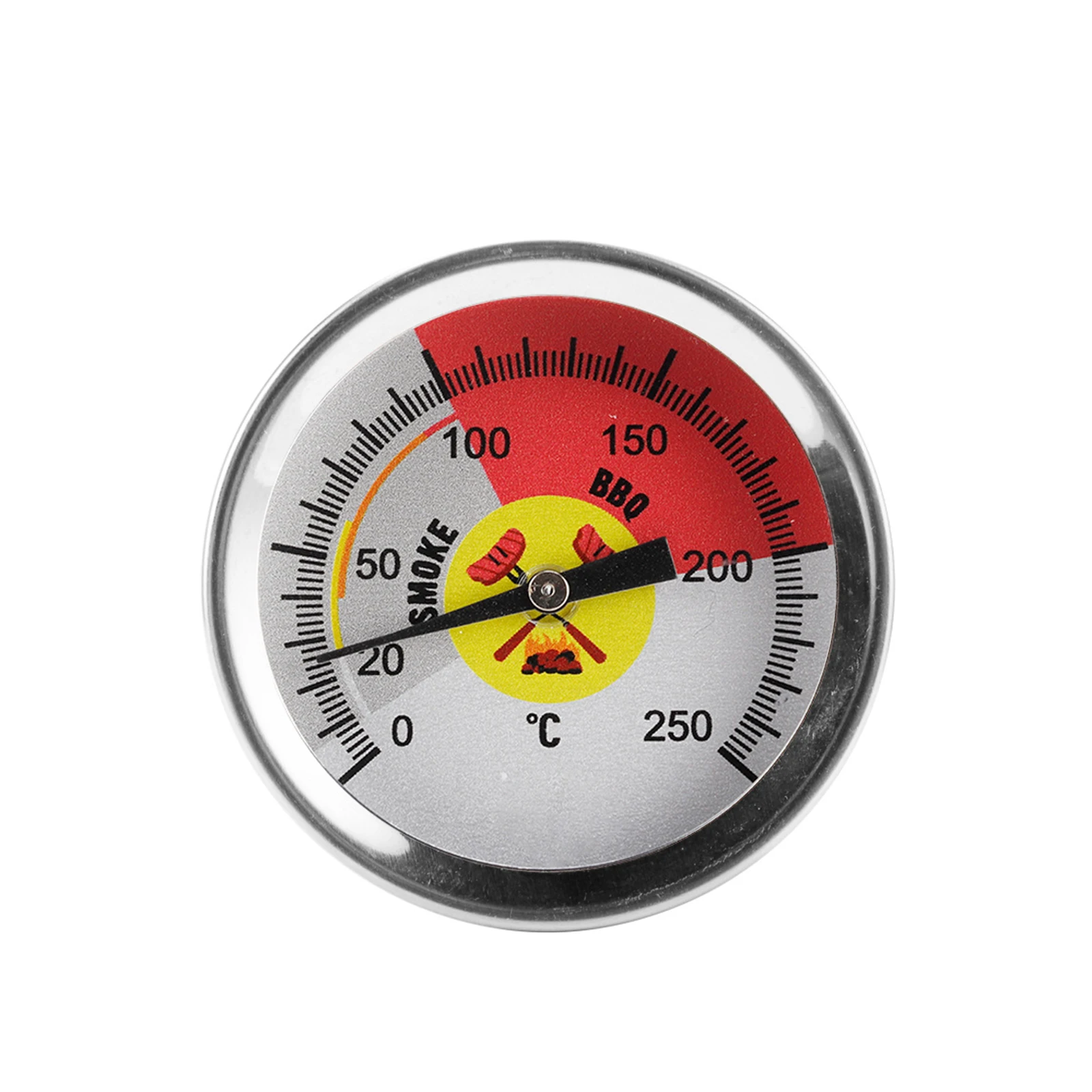 

0-250 Цельсия Нержавеющая сталь печь биметаллический подставка для термометра на Температура термомерт для Еда мясо Кухня инструменты