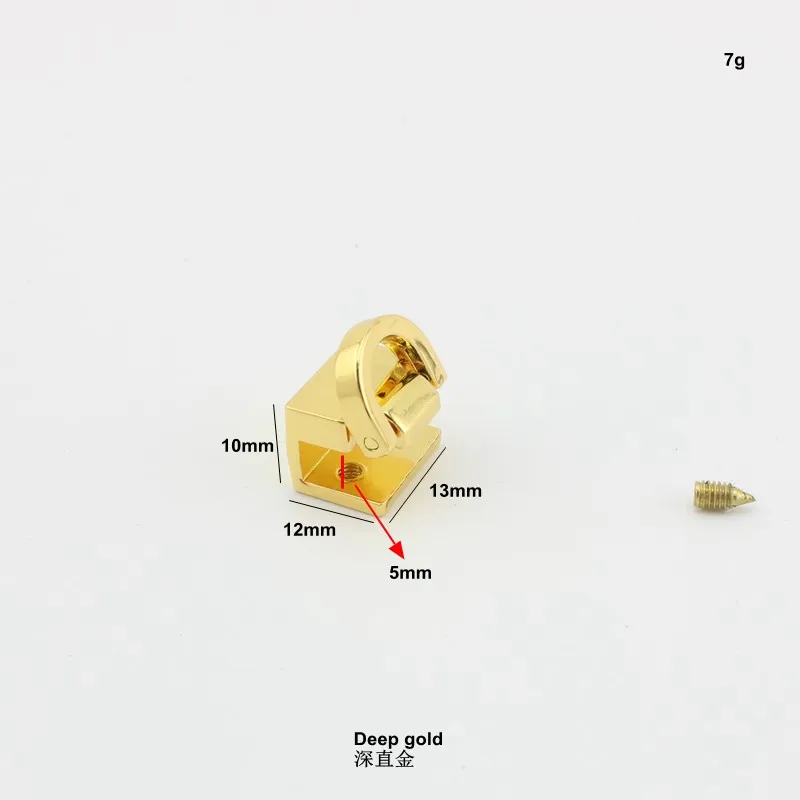 4 цвета глубокая Золотая сумка квадратная ластовица зажим застежка пряжка винты