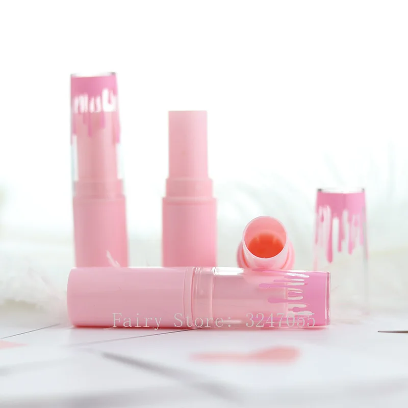 10 Вт 30 50 шт. розовый расплава прозрачный пустой тюбик губной помады напрямую