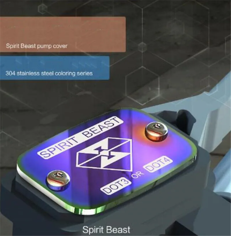 Аксессуары для мотоцикла SPIRIT BEAST декоративный дисковый бандаж Стайлинг автомобиля крышка тормозного насоса