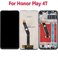 original 6 39 for honor play 4t lcd display touch screen replacement digitizer assembly aka al10 aka tl10 display with frame