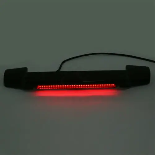 Мотоциклетная красная светодиодная бритва в багажник для Harley Touring King рубленая