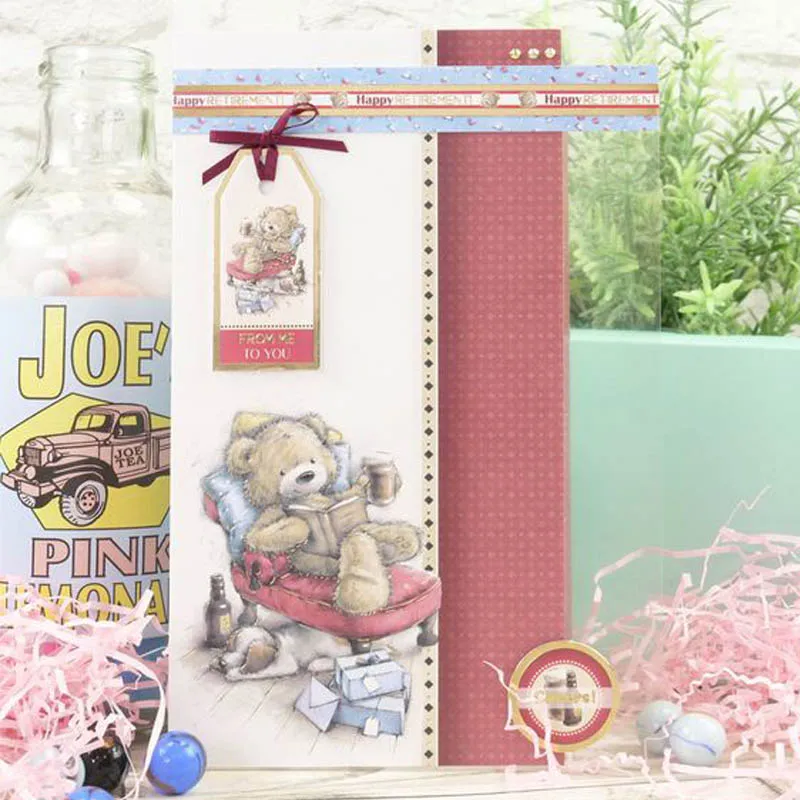 Милые животные маленький медведь прозрачные штампы для скрапбукинга и открыток