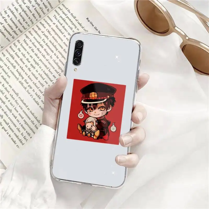 

toilet bound hanako kun Phone Case Transparent Clear For Samsung Galaxy A71 A21s S8 S9 S10 plus note 20 ultra