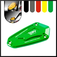 motorcycle front brake fluid reservoir cap cover tank oil cup cover for kawasaki z1000 2010 2022