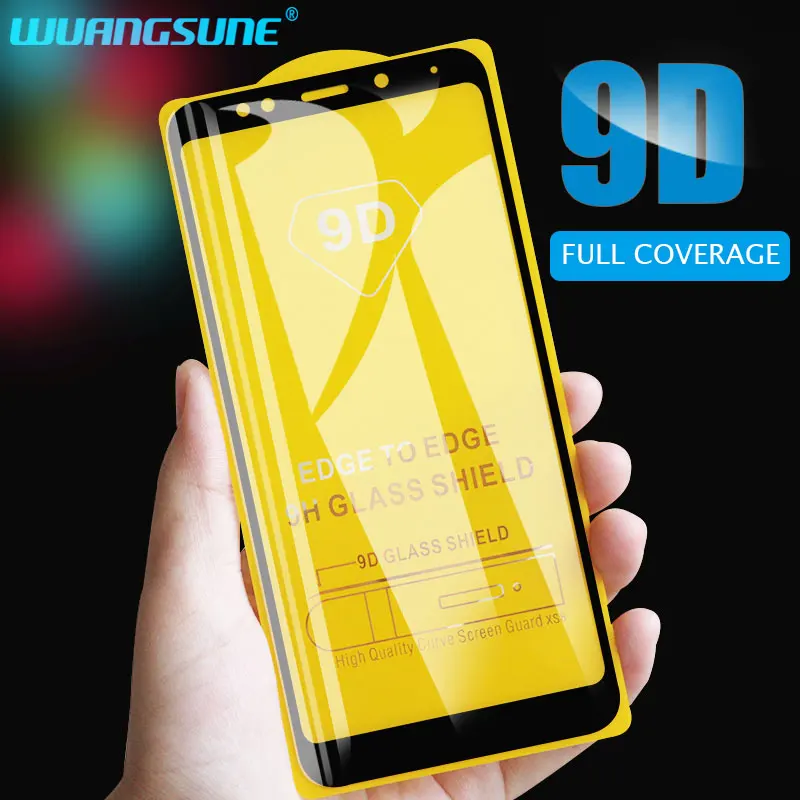Защитное стекло 9D для Xiaomi Redmi 4X 5 Plus 6 S2 Go 7A Note5 Pro 5A|Защитные стёкла и плёнки