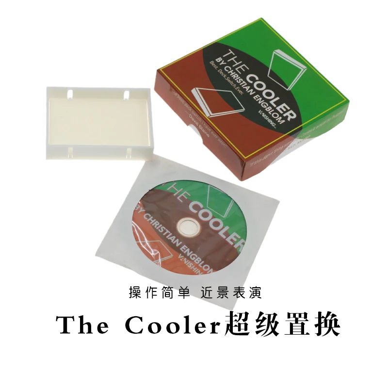 The Cooler (Gimmick + DVD) от Christian Engblom Magic Close Up Street Card Mentalism Fun фокусы реквизит Gimmicks|Волшебные