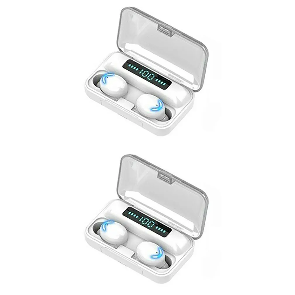 

F9-5 cordino Bluetooth TWS Wireless Bluetooth 5.0 auricolare Display a LED 9D riduzione del rumore Touch Control gioco