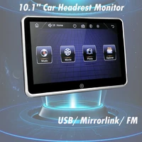 10 1 car headrest monitor auto multimedia audio video player support 1080p hd lcd touch screen with speaker bluetooth mp4 mp5