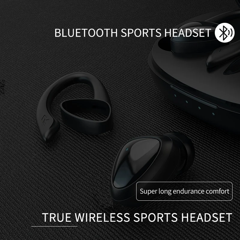 

TWS Bluetooth 5.0 Earphones With Charging Box Wireless Headphone 9D Stereo Sports Waterproof Earbuds Headsets With Microphone