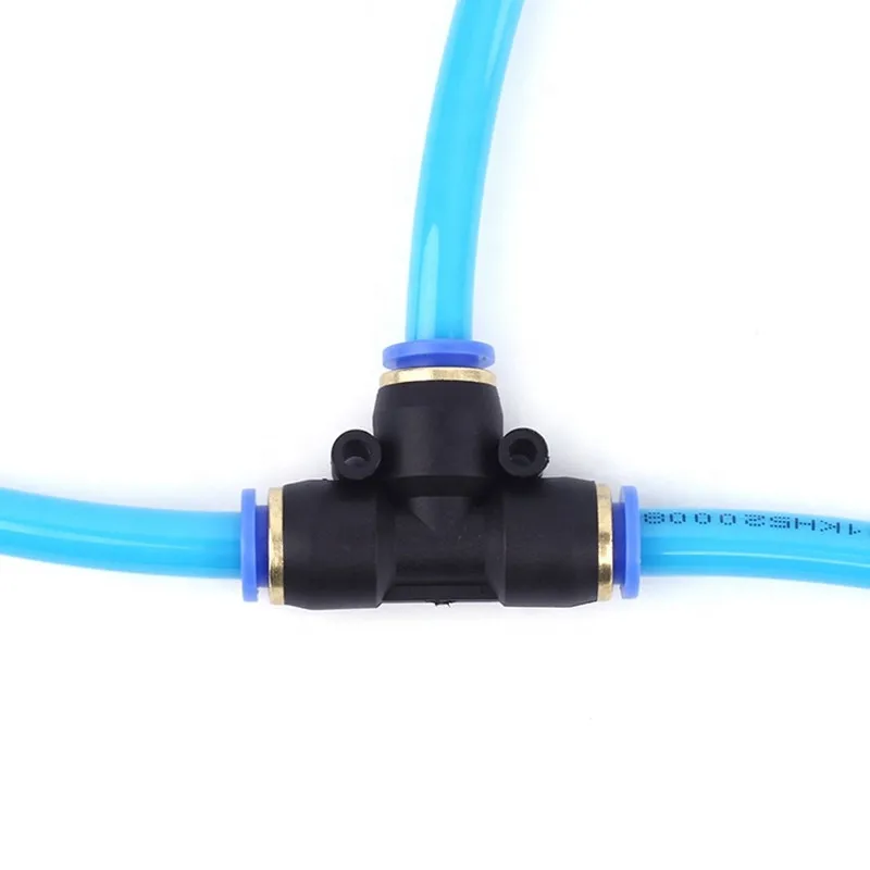 Pneumatic Fitting Pipe Connector Tube Air Quick Fittings Water Push In Hose Couping 4mm 6mm 8mm 10mm 12mm 14mm PU PY PK PE PV SA |