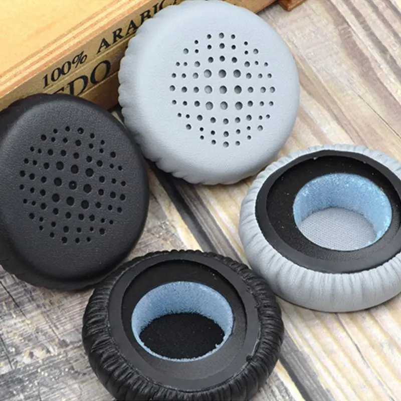 

1 пара, кожаные амбушюры ДЛЯ Jabra Evolve 20 20se 30 30II 40 65 65 + 75 75 + uc ms