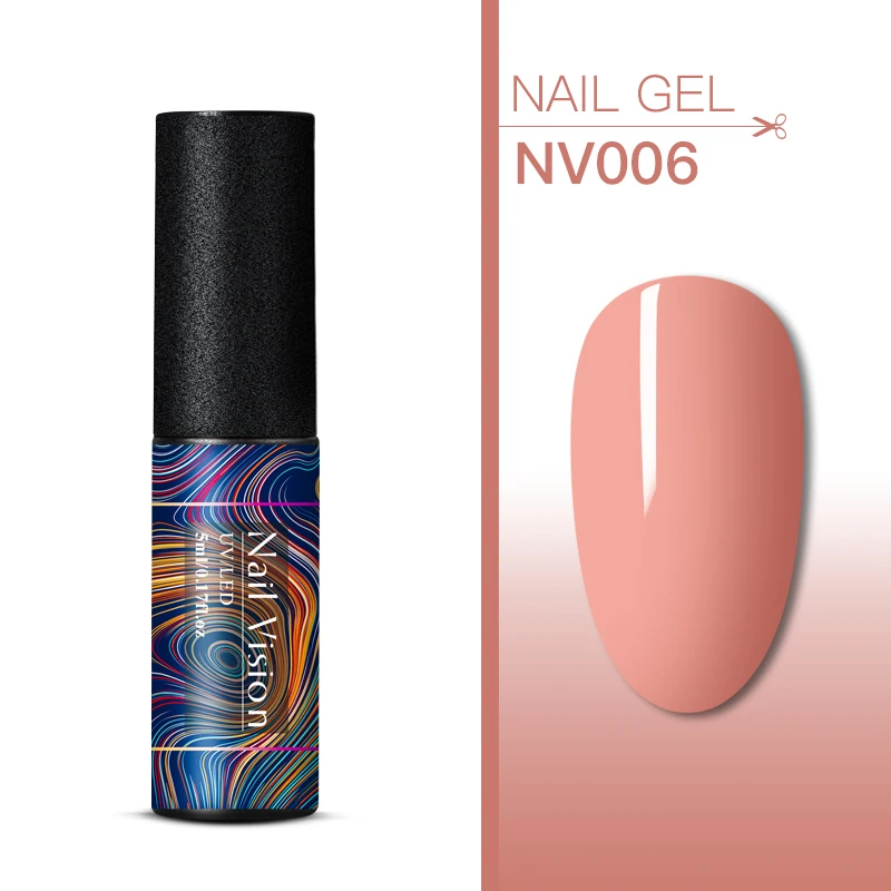 Nail Vision набор однотонных гелей для ногтей 176 цветов УФ-Гель-лак 5 мл полуперманентный лак для маникюра - Цвет: HHS06601