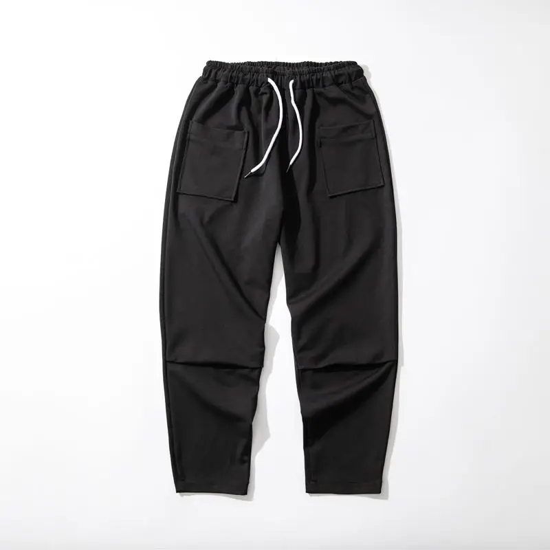 

Men's sports pants 2020 spring and summer new loose solid color tooling sports pants young people fashion trend men's clothing