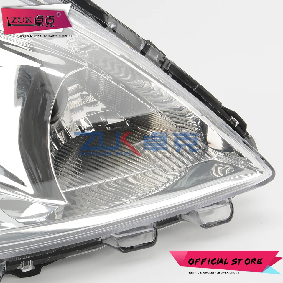 

ZUK Front Headlight Headlamp For NISSAN N17 Sunny / Latio / Versa Sedan / Almera 2011-2013 HALOGEN Head Light Lamp Left Right