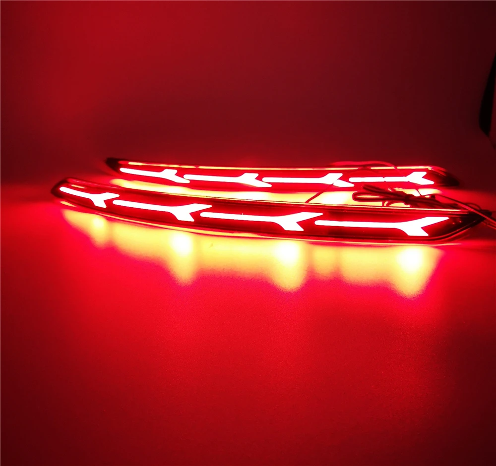 1 Набор Автомобильный светодиодный задний фонарь тормоза задняя противотуманная