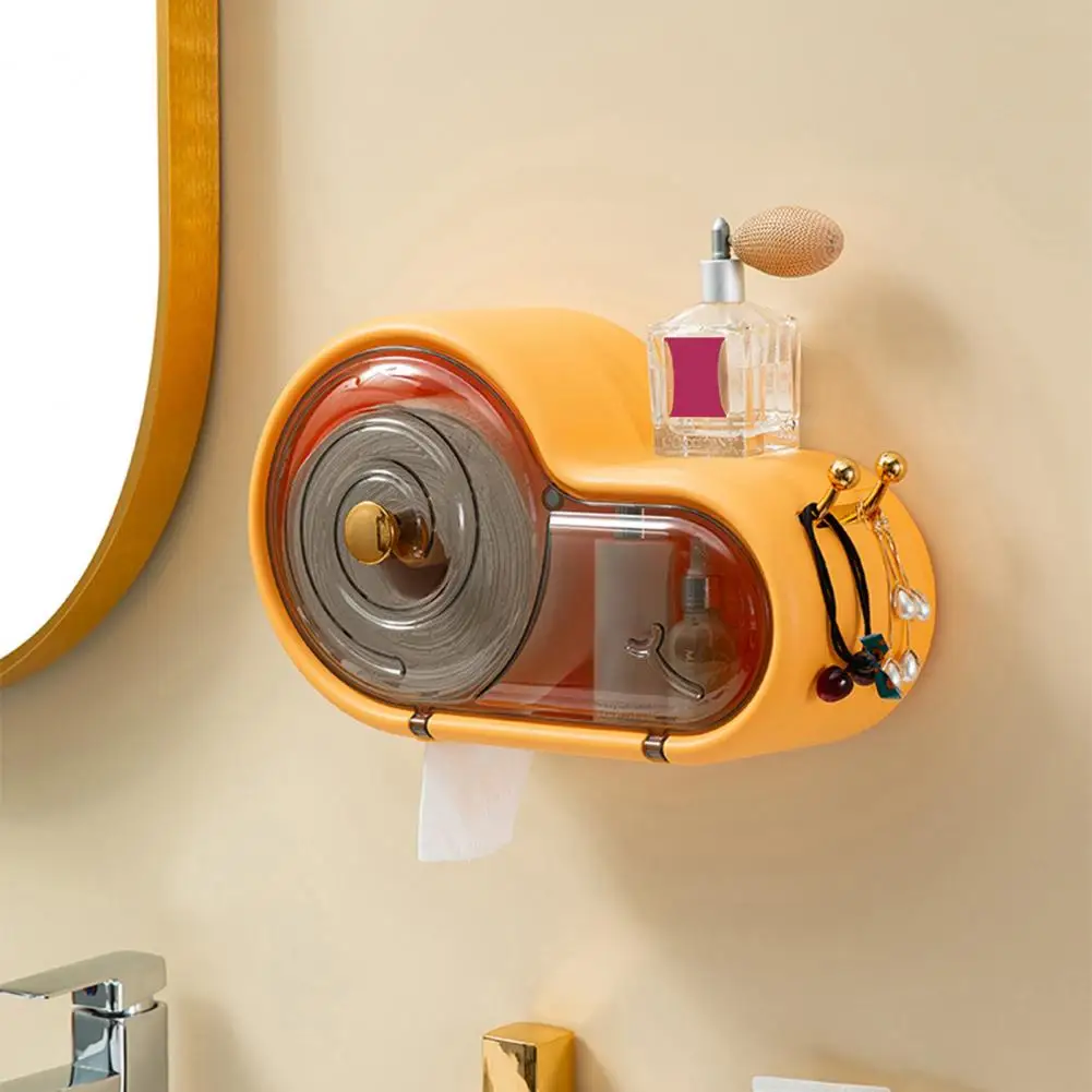 Прочная Коробка для бумажных салфеток клейкий держатель туалетной бумаги с