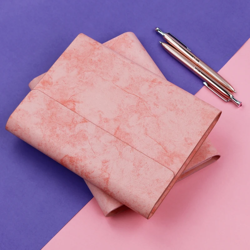 Рекламный Многофункциональный блокнот на заказ чехол из белой бумаги PU A5 подарок